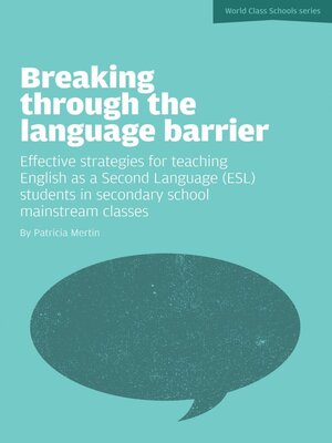 cover image of Breaking Through the Language Barrier